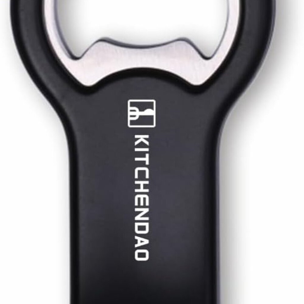 2 in 1 Magnetic Beer Bottle Opener for Fridge and RV with Cap Catcher - Pop Can